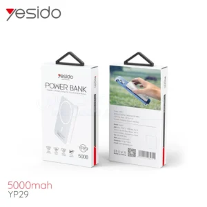 Yesido YP29 5000mAh capacity Magsafe magnetic Wireless power bank