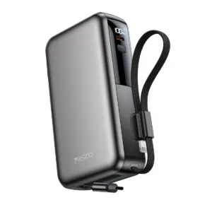 Yesido YP90E 10000mAh AC+DC retractable power bank - EU