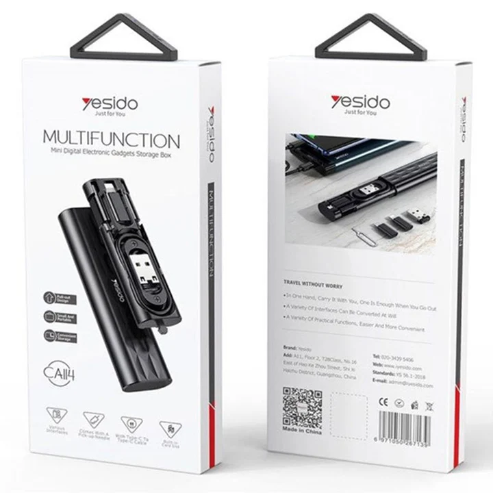 Yesido CA114 Multi-function cable storage box Multi-function cable storage box