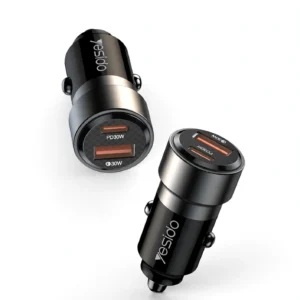 Yesido Y72 30W A+C 30W fast charging car charger(C-C cable)
