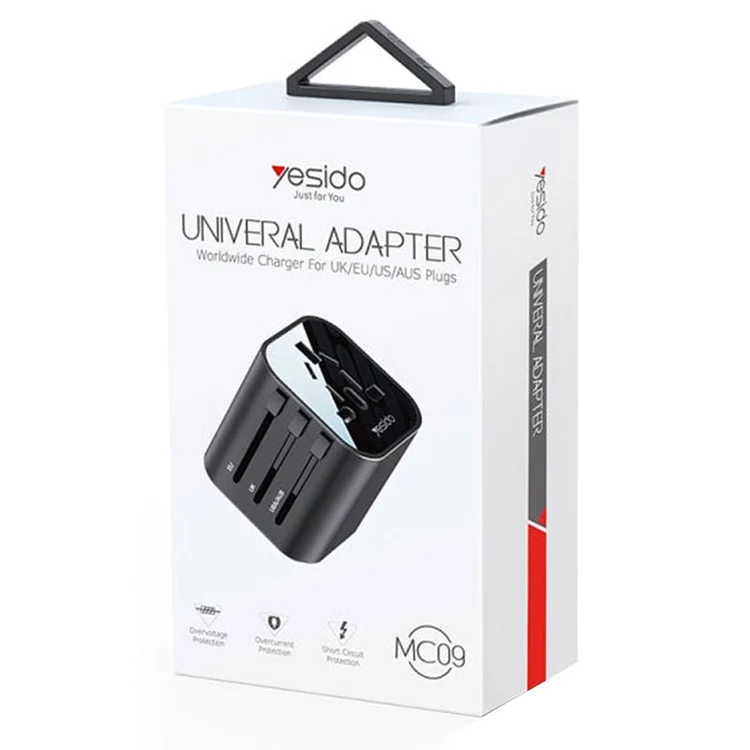Yesido MC09 New Design 4 in 1 Portable Charger Plug Convert Adapter